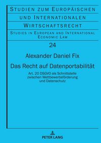 Produktbild: Das Recht auf Datenportabilit&auml;t