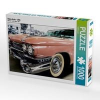 Produktbild: CALVENDO Puzzle Retro Auto - USA | 1000 Teile Lege-Gr&ouml;&szlig;e 64x48cm Foto-Puzzle f&uuml;r gl&uuml;ckliche Stunden