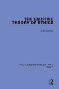 Produktbild: The Emotive Theory of Ethics
