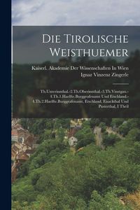 Produktbild: Die Tirolische Weisthuemer