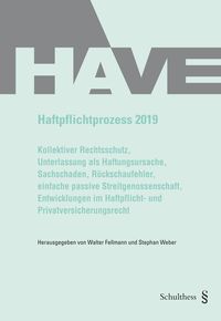 Produktbild: Haftpflichtprozess 2019