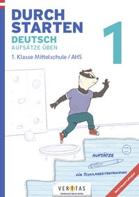 Produktbild: Durchstarten 1. Klasse - Deutsch AHS - Aufs&auml;tze