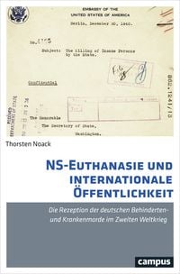 Produktbild: NS-Euthanasie und internationale &Ouml;ffentlichkeit