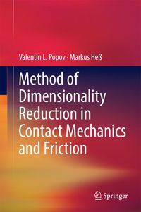 Produktbild: Method of Dimensionality Reduction in Contact Mechanics and Friction