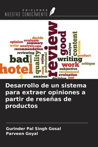 Produktbild: Desarrollo de un sistema para extraer opiniones a partir de rese&ntilde;as de productos
