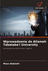 Produktbild: Wprowadzenie do Allameh Tabataba'i University