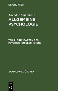 Produktbild: Grundarten des psychischen Geschehens