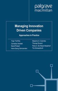 Produktbild: Managing Innovation Driven Companies