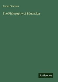 Produktbild: The Philosophy of Education