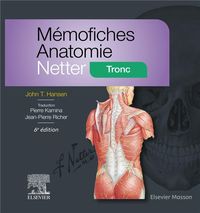 Produktbild: M&eacute;mofiches anatomie Netter : tronc