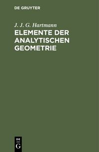 Produktbild: Elemente der analytischen Geometrie
