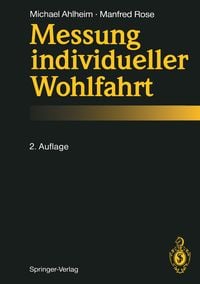 Produktbild: Messung individueller Wohlfahrt
