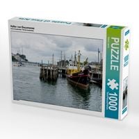 Produktbild: CALVENDO Puzzle Hafen von Douarnenez 1000 Teile Puzzle quer | 1000 Teile Lege-Gr&ouml;&szlig;e 64 &times; 48 cm Foto-Puzzle f&uuml;r gl&uuml;ckliche Stunden