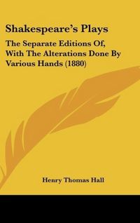 Produktbild: Hall, H: Shakespeare's Plays