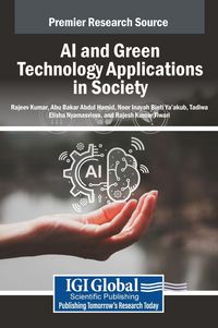 Produktbild: AI and Green Technology Applications in Society