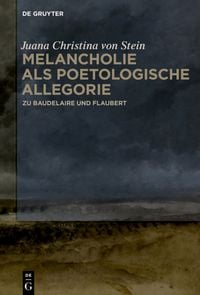 Produktbild: Melancholie als poetologische Allegorie
