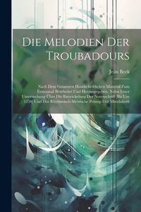Produktbild: Die Melodien Der Troubadours