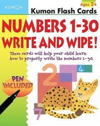 Produktbild: Kumon: Numbers 1-30 Write & Wipe Flash Cards