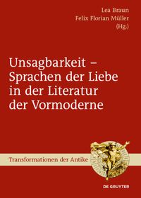 Produktbild: UNSAGBARKEIT (BRAUN/MUELLER) TA 59