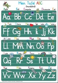 Produktbild: Mein Tafel-ABC in Grundschrift