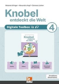 Produktbild: Knobel entdeckt die Welt 4 (Lehrplan 2023) | Digitale Toolbox EL