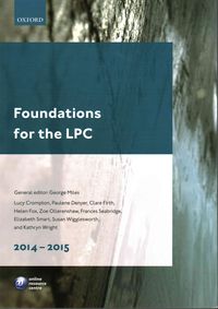 Produktbild: Wigglesworth, S: Foundations for the LPC 2014-15