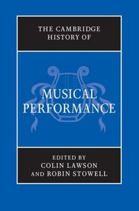 Produktbild: Cambridge History of Musical Performance