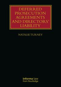 Produktbild: Deferred Prosecution Agreements and Directors' Liability