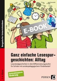 Produktbild: Ganz einfache Lesespurgeschichten: Alltag