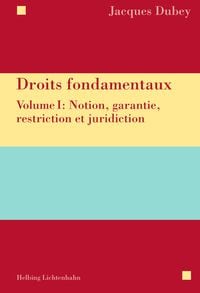 Produktbild: Droits fondamentaux Volume I