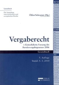Produktbild: Vergaberecht