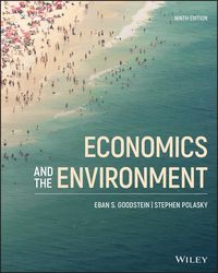 Produktbild: Goodstein, E: Economics and the Environment