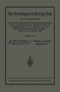 Produktbild: Arbeitsgerichtsgesetz