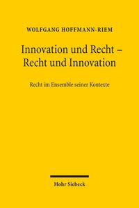 Produktbild: Innovation und Recht - Recht und Innovation