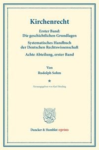 Produktbild: Kirchenrecht.