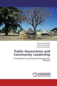 Produktbild: Musingafi, M: Public Governance and Community Leadership