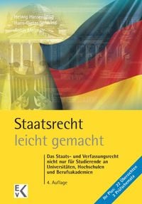 Produktbild: Staatsrecht &ndash; leicht gemacht.