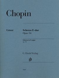 Produktbild: Fr&eacute;d&eacute;ric Chopin - Scherzo E-dur op. 54
