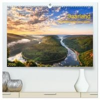 Produktbild: Saarland Weltkulturerbe und Wein (hochwertiger Premium Wandkalender 2026 DIN A2 quer), Kunstdruck in Hochglanz