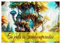 Produktbild: Ein Jahr im Baumhausparadies (Wandkalender 2026 DIN A2 quer), CALVENDO Monatskalender