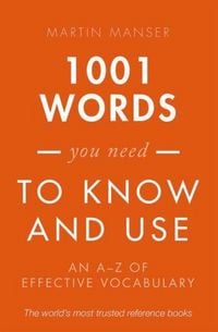 Produktbild: 1001 Words You Need To Know and Use