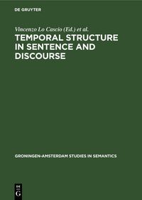 Produktbild: Temporal Structure in Sentence and Discourse