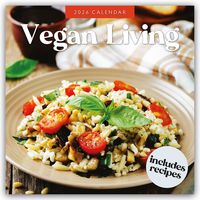 Produktbild: Vegan Living &ndash; Vegan Leben 2026 &ndash; 16-Monatskalender