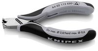 Produktbild: Knipex 64 02 115 ESD ESD Vornschneider 115mm