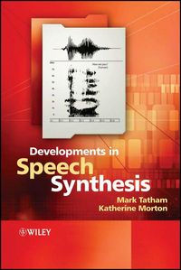 Produktbild: Developments in Speech Synthesis