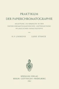 Produktbild: Praktikum der Papierchromatographie
