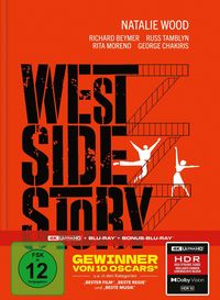 Produktbild: West Side Story - Limitiertes Mediabook (4K Ultra HD + Blu-ray + Bonus-Blu-ray)