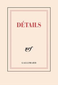 Produktbild: D&eacute;tails : carnet poche lign&eacute;