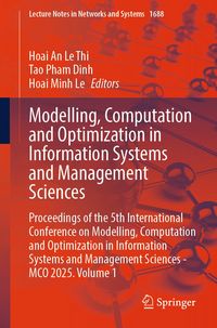 Produktbild: Modelling, Computation and Optimization in Information Systems and Management Sciences