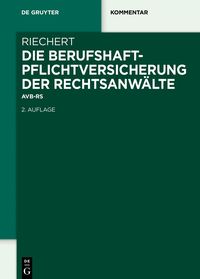 Produktbild: Die Berufshaftpflichtversicherung der Rechtsanw&auml;lte